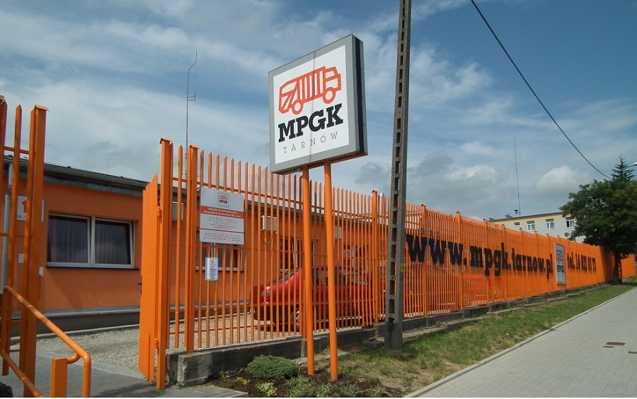 Budynek siedziby MPGK w Tarnowie